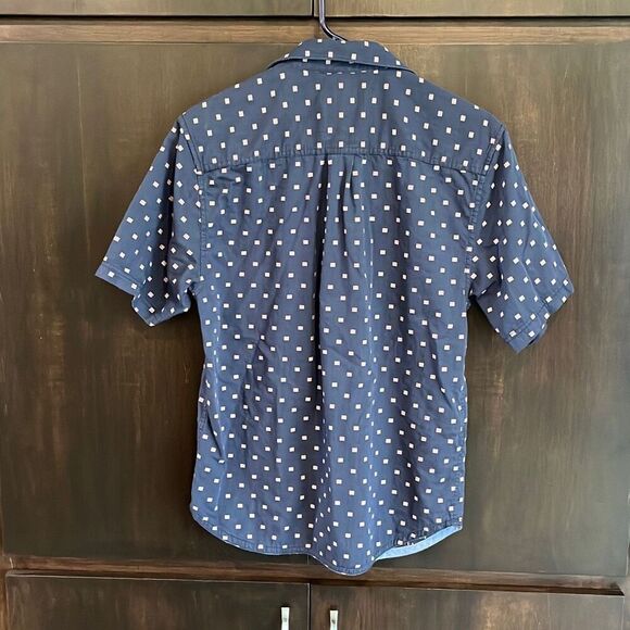 Tommy Bahama Men’s Cotton Button Up Shirt Short Sleeve Small Patriotic - Picture 3 of 6